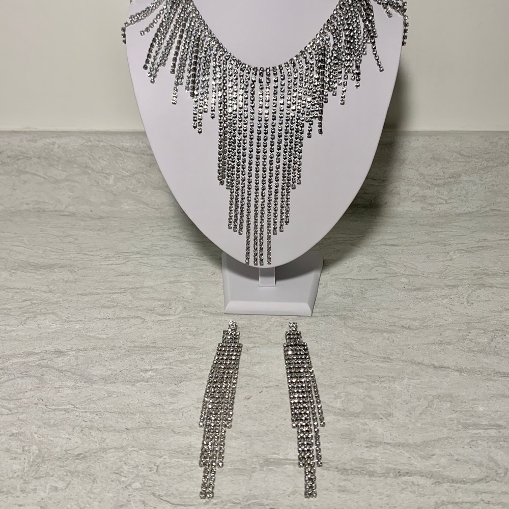 Faux Diamond Earrings